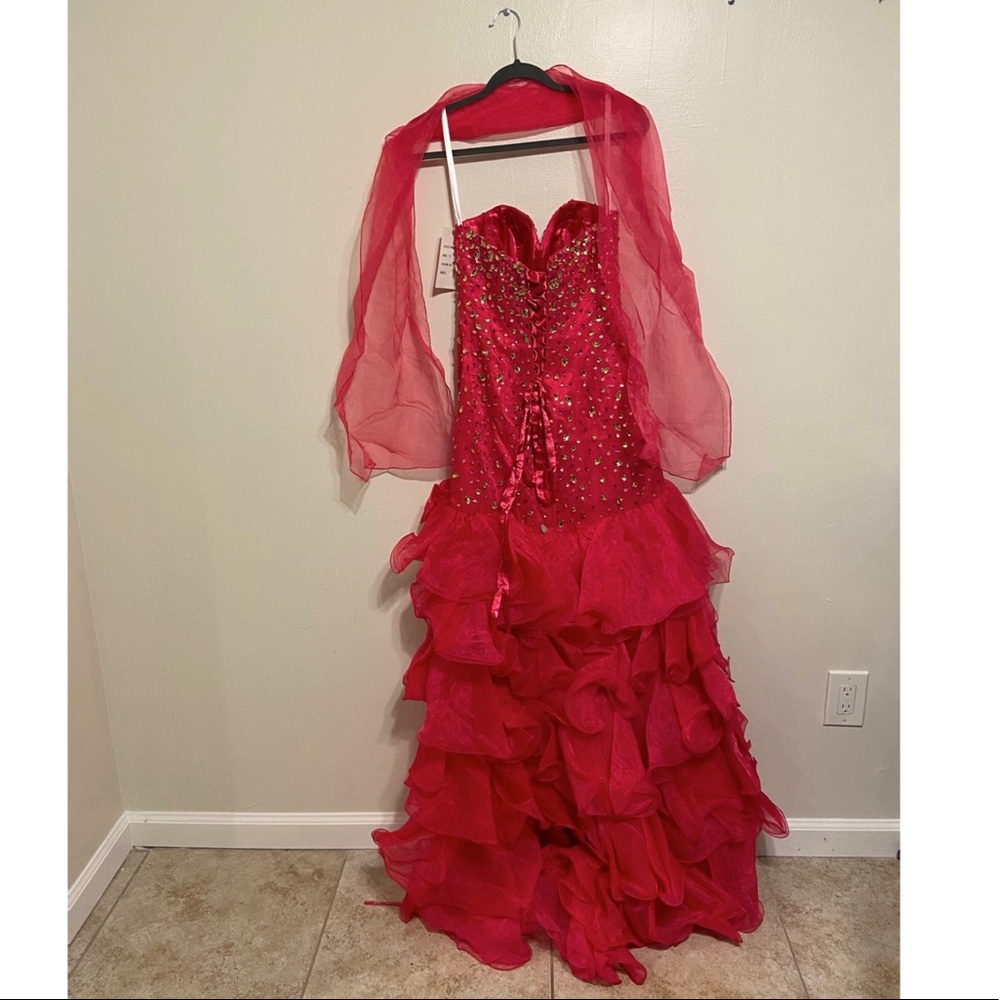 Cinderella High Low Ball Gown
